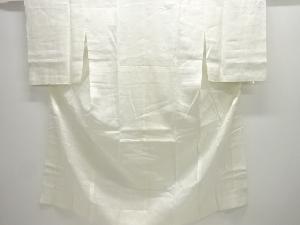 アンティーク　透かし織　萩に蝶模様夏用長襦袢